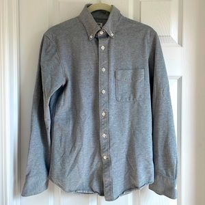 Men’s uniqlo light gray shirt slim fit XS